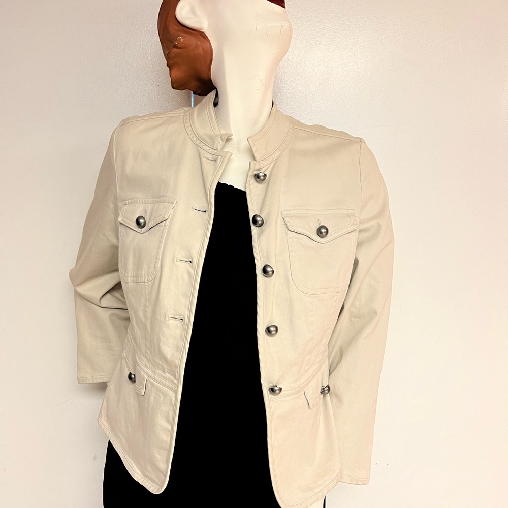 Versatile, Casual Tan Jacket, size 6